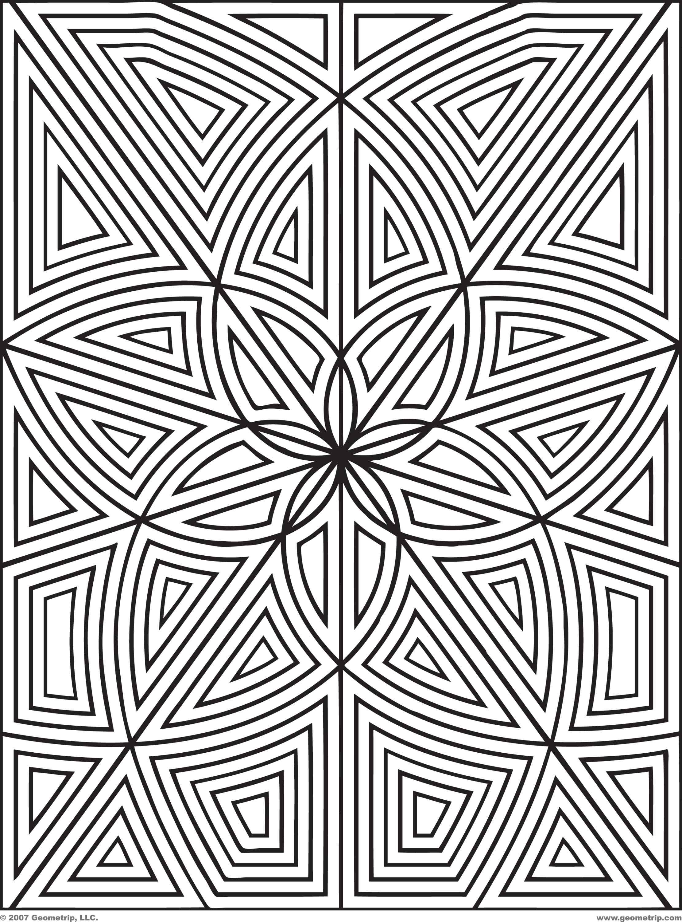 2222x3000 Designs To Print And Color Geometrip Free Geometric Coloring