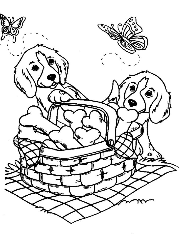 736x948 Coloring Pages For Girls To Print Out Dog Pitchers Dogs Cool