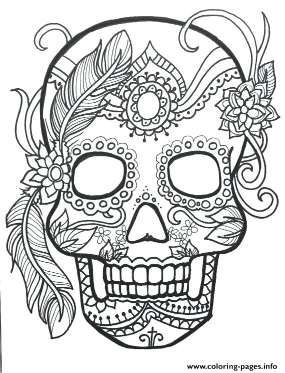 570x744 Flower Coloring Page