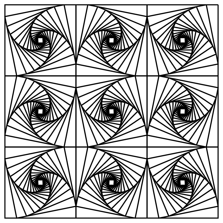 Cool Geometrip Features High Quality Geometric Coloring Designs 941x941 Cool Geometrip Features High Quality Geometric Coloring Designs