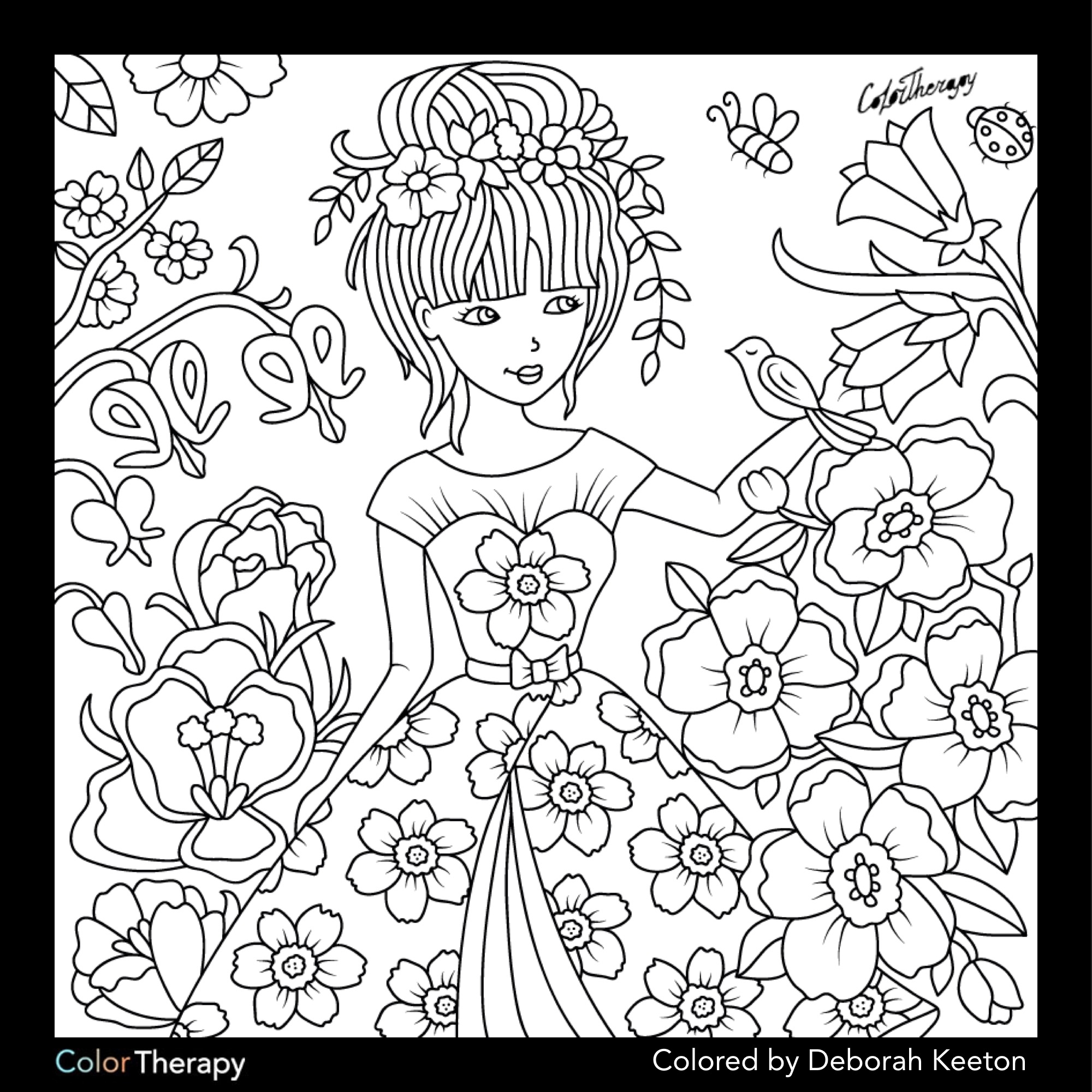 2000x2000 Printable Fairies Movie Coloring Page For Kids For Girls Coloring