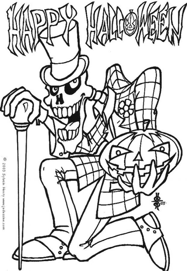 Scary Halloween Coloring Pages Free Scary Halloween Coloring Pages 621x900 Scary Halloween Coloring Pages Free Scary Halloween Coloring Pages