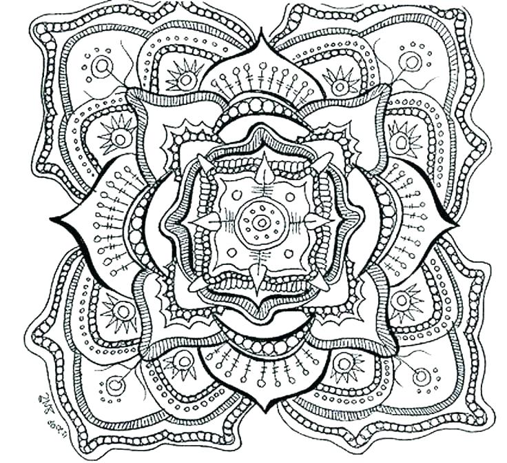 736x671 Free Printable Difficult Coloring Pages
