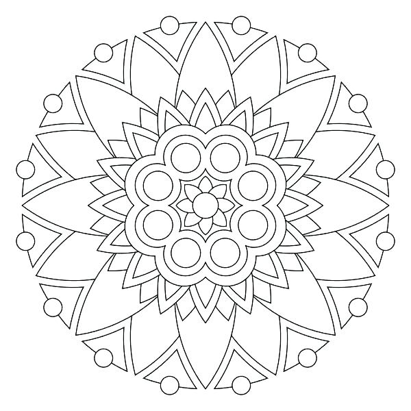Cool Mandala Coloring Pages Printable Adult Mandala Coloring Pages 600x600 Cool Mandala Coloring Pages Printable Adult Mandala Coloring Pages