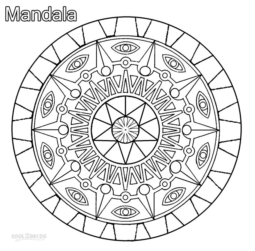 Printable Mandala Coloring Pages For Kids Cool2bkids 850x835 Printable Mandala Coloring Pages For Kids Cool2bkids