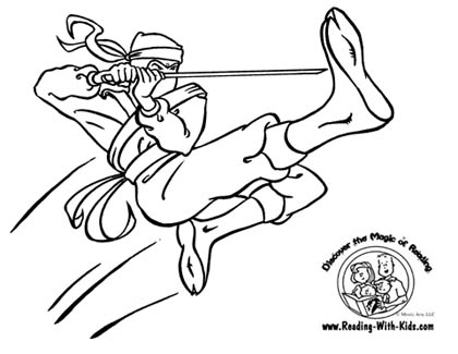 420x325 Ninja Coloring Pages With Printable Throughout Page Designs 14