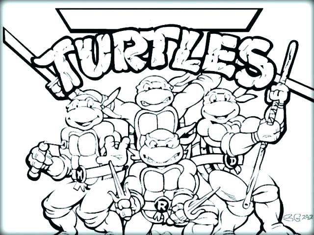 640x479 Ninja Turtle Coloring Pages Ninja Turtle Coloring Pages Ninja