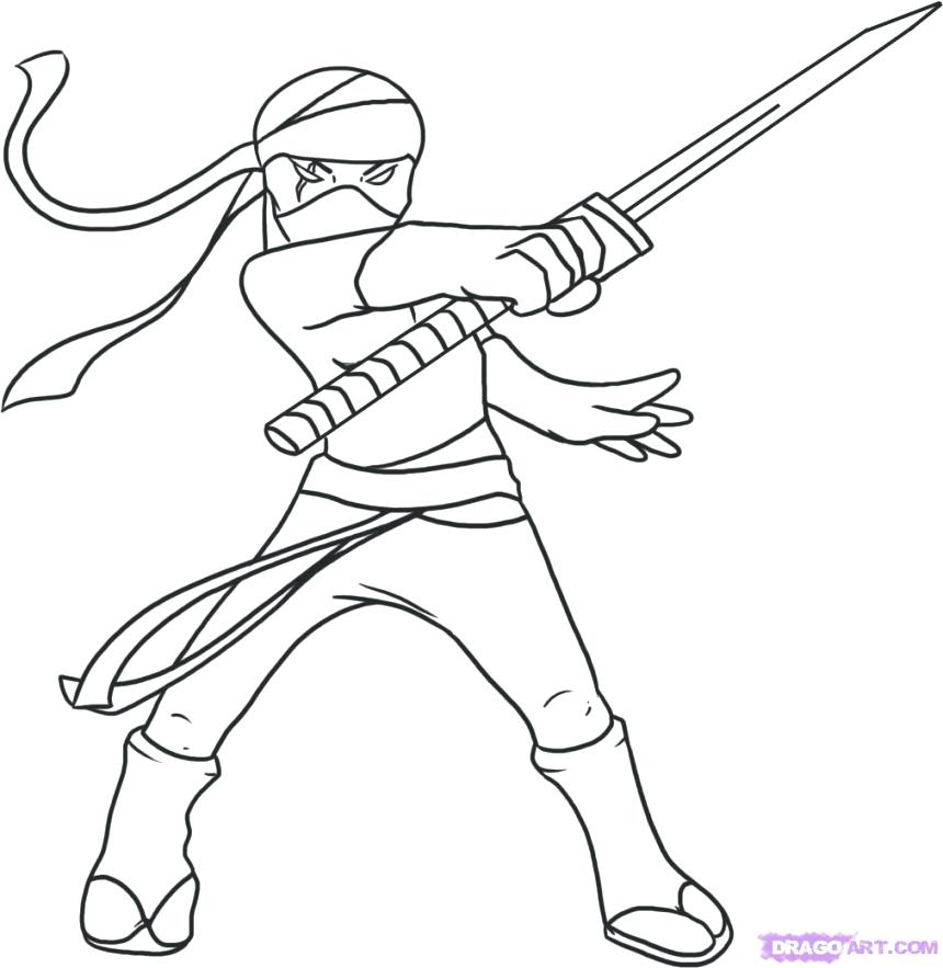 860x883 Ninjas Coloring Pages Ninja Coloring Pages Free Printable Archives