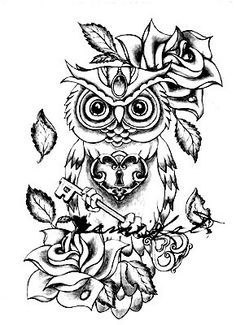 236x325 Resultado De Imagen De Colored Owl Pictures Kolorowanki