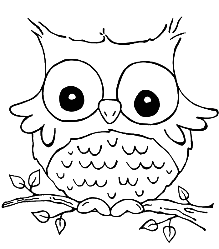 700x797 Son Of Funny Grieving Owl Coloring Pages