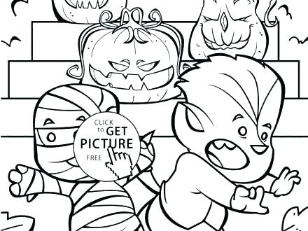 Free Printable Halloween Coloring Pages For Older Kids 440x330 Free Printable Halloween Coloring Pages For Older Kids