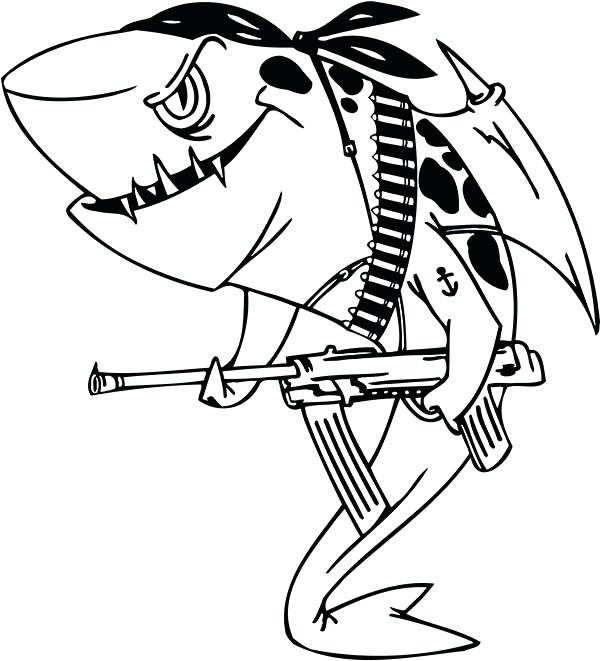 600x661 Shark Coloring Pages Coloring Pages Sharks An Illustration