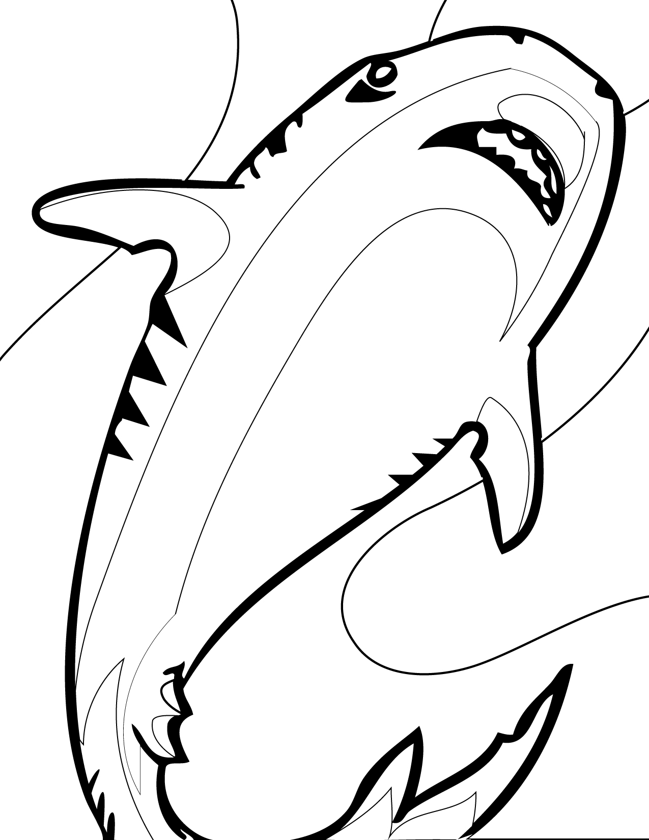 1275x1650 Unique Whale Shark Coloring Page Cool Ideas For You 7088 Download
