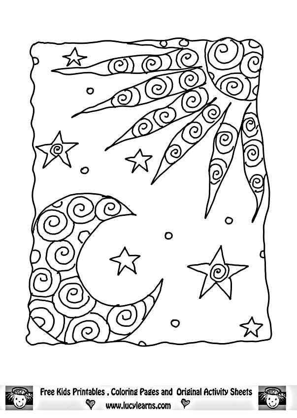 Cool Star Coloring Pages
