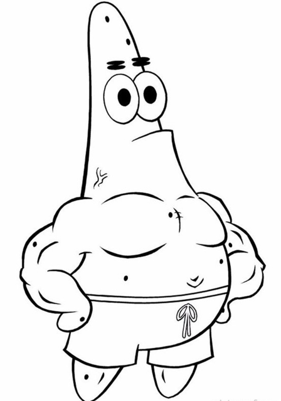 Patrick Star Coloring Pages Spectacular Spongebob With For Fancy 924x1316 Patrick Star Coloring Pages Spectacular Spongebob With For Fancy