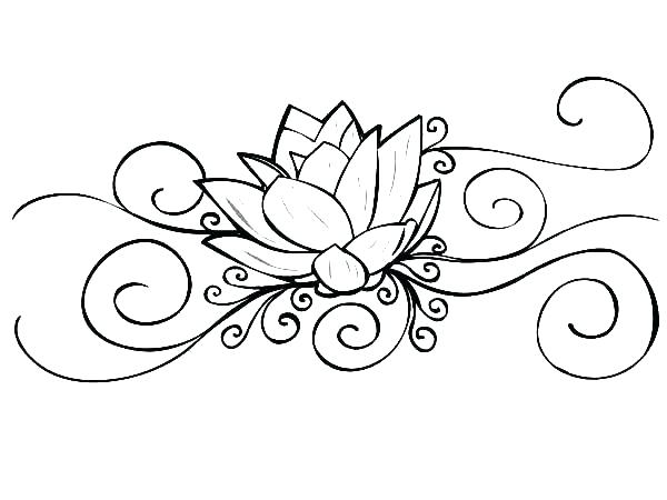600x450 Beautiful Tattoo Coloring Pages Printable And Free Tattoo Coloring