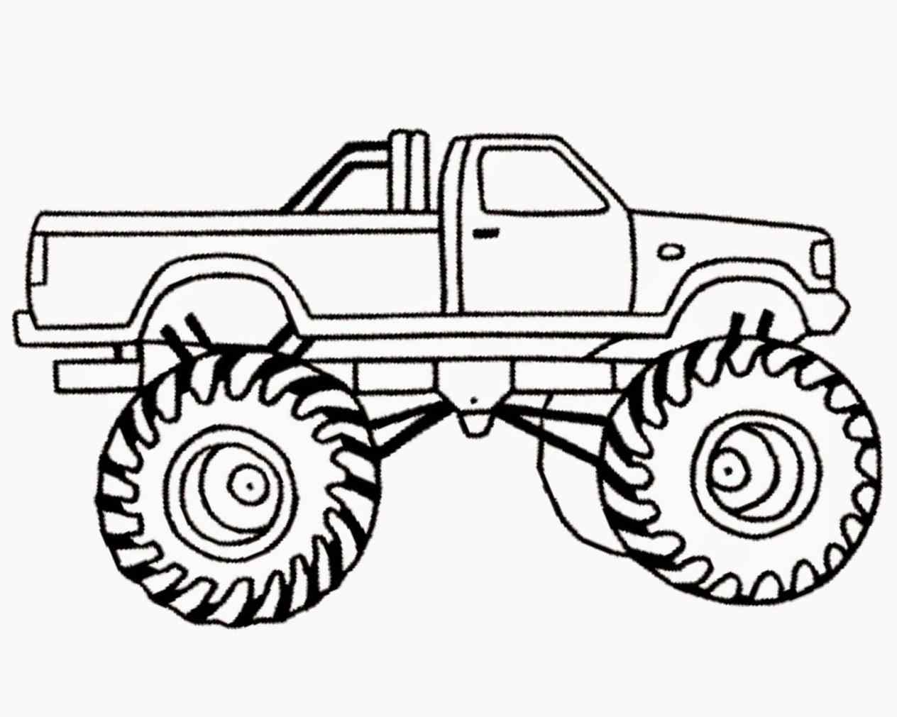 Cool Idea Coloring Pages Draw A Monster Truck 1264x1011 Cool Idea Coloring Pages Draw A Monster Truck