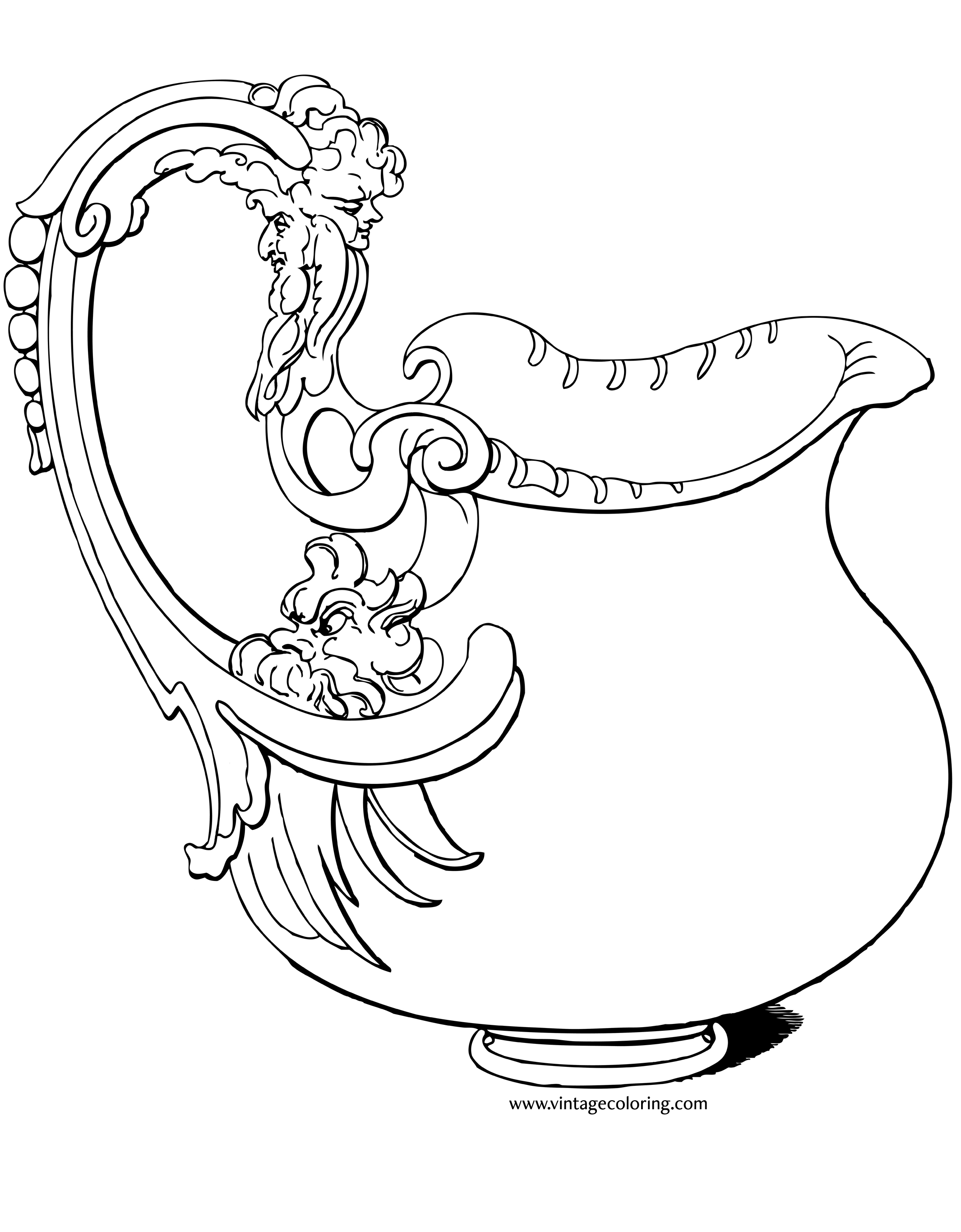Silver Pitcher Drawing 2130x2730 Silver Pitcher Drawing