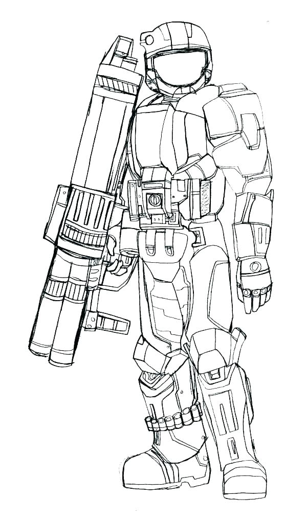 Halo Coloring Page Impair.co 600x1021 Halo Coloring Page Impair.co