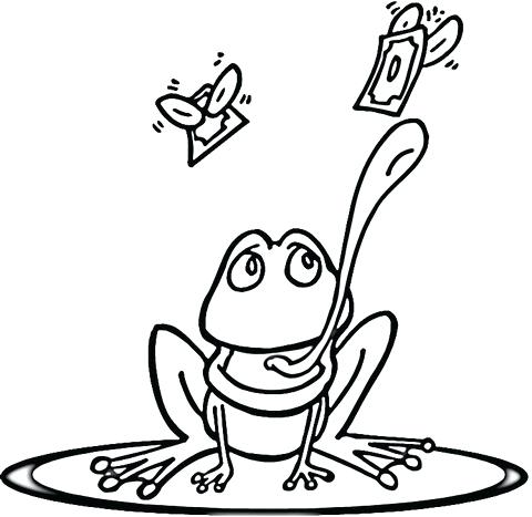 480x467 Coqui Coloring Page Click To See Printable Version Of Frog On Lily