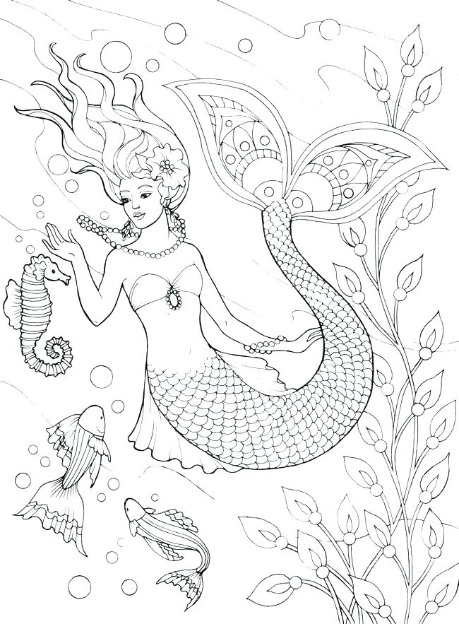 650x883 Coloring Pages Mermaids Frank Mermaid Coloring Pages Download