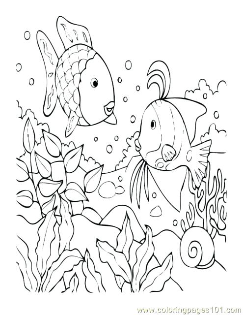 Tropical Fish Coral Reef Coloring Page Free Other Fish Cute 495x640 Tropical Fish Coral Reef Coloring Page Free Other Fish Cute