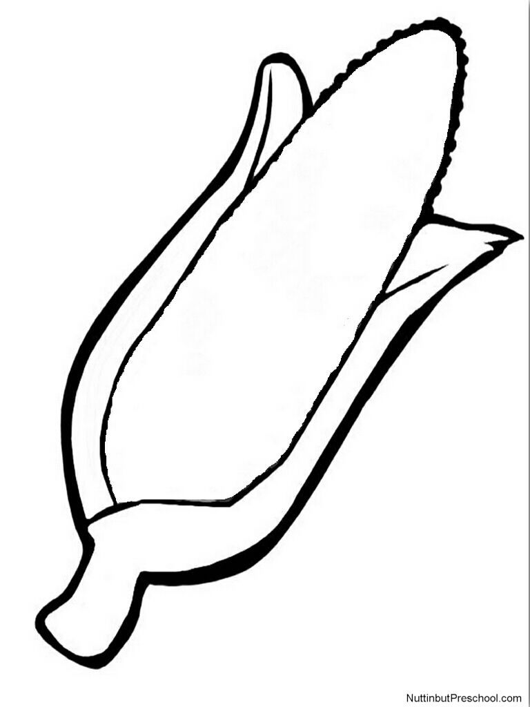 Indian Symbols For Preschoolers Indian Corn Coloring Page 768x1024 Indian Symbols For Preschoolers Indian Corn Coloring Page