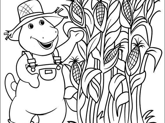 Exelent Cornfield Coloring Page Picture Collection 567x425 Exelent Cornfield Coloring Page Picture Collection