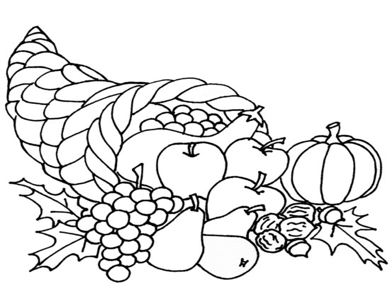 Expert Cornucopia Coloring Pages To Print Cele 1280x960 Expert Cornucopia Coloring Pages To Print Cele