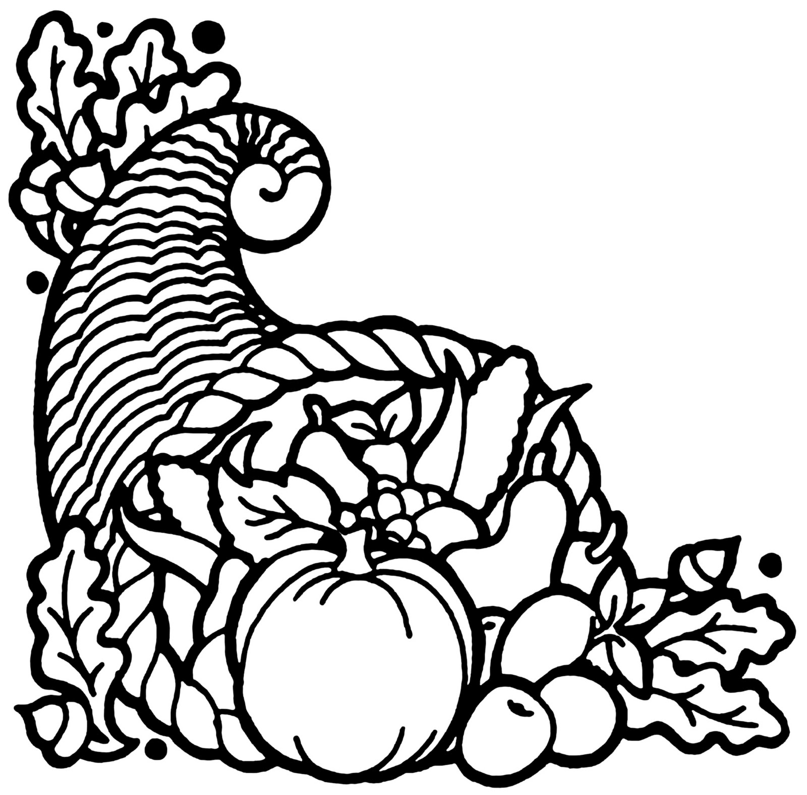 1600x1575 Reward Cornucopia Coloring Pages To Print Empt