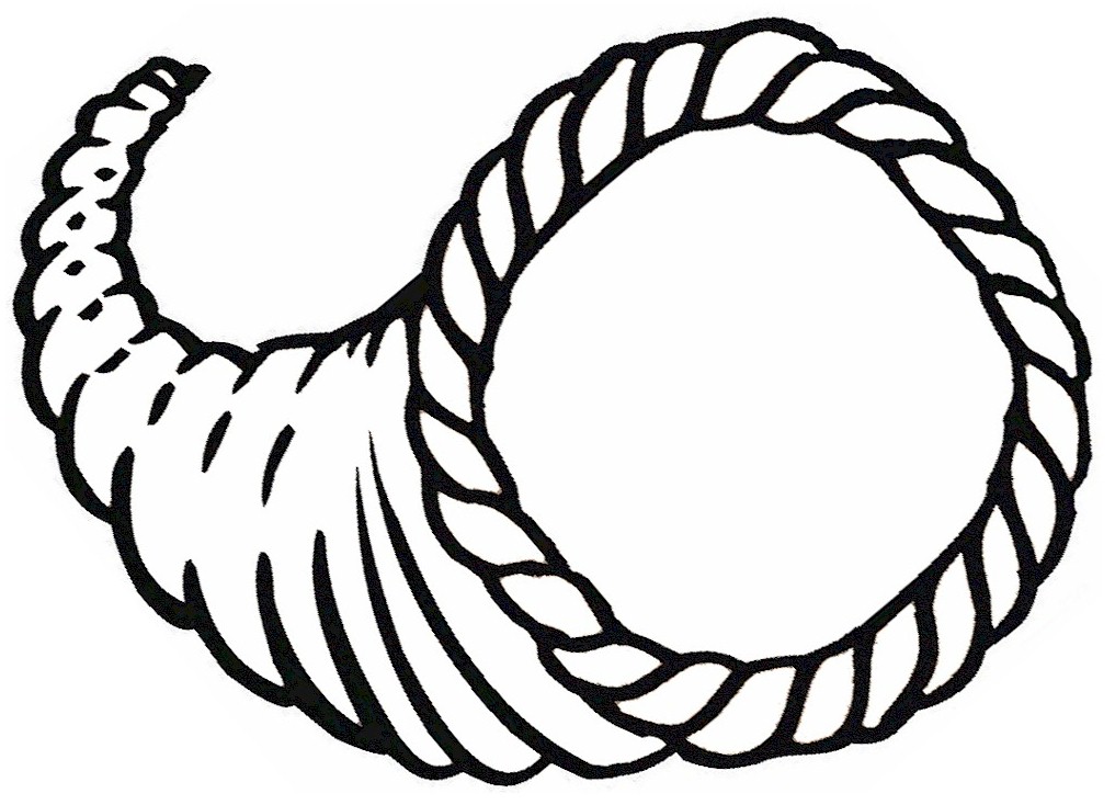 1017x734 Cornucopia Coloring Pages