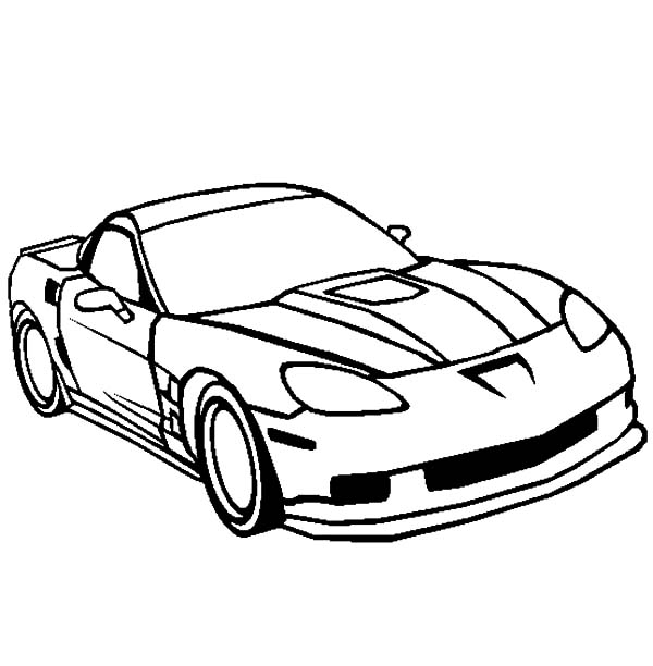 600x612 Corvette Cars, Corvette Zr1 Cars Coloring Pages Coloring