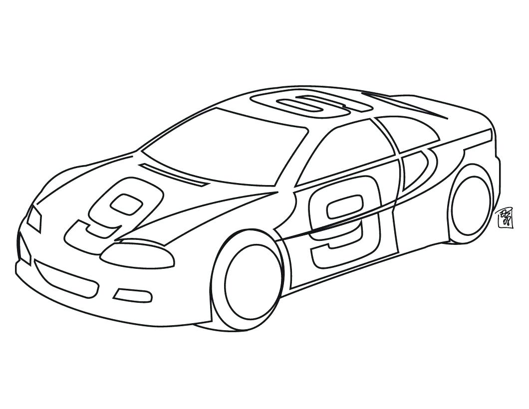 1060x820 Coloring Pages ~ Race Car Coloring Pages Corvette Colouring