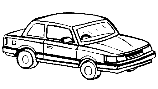 505x287 Classic Car Corvette Coloring Page