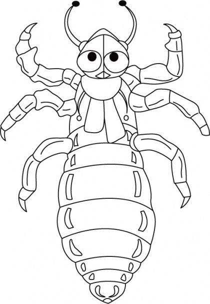420x607 87 Best Insects Coloring Pages Images On Hand Carved
