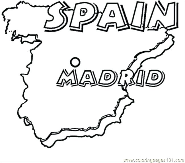 Spanish Flag Coloring Page Flag Coloring Page For Kids Spanish 650x575 Spanish Flag Coloring Page Flag Coloring Page For Kids Spanish