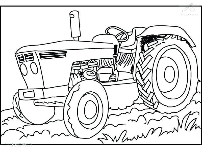 800x600 County Fair Coloring Pages Tractor Coloring Pages For Kids Free