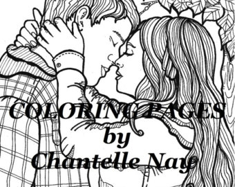 340x270 Indian Girl Coloring Page Adult Coloring Book Page Printable