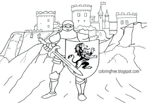 476x333 King Arthur Coloring Pages Coloring Trend Medium Size Judge
