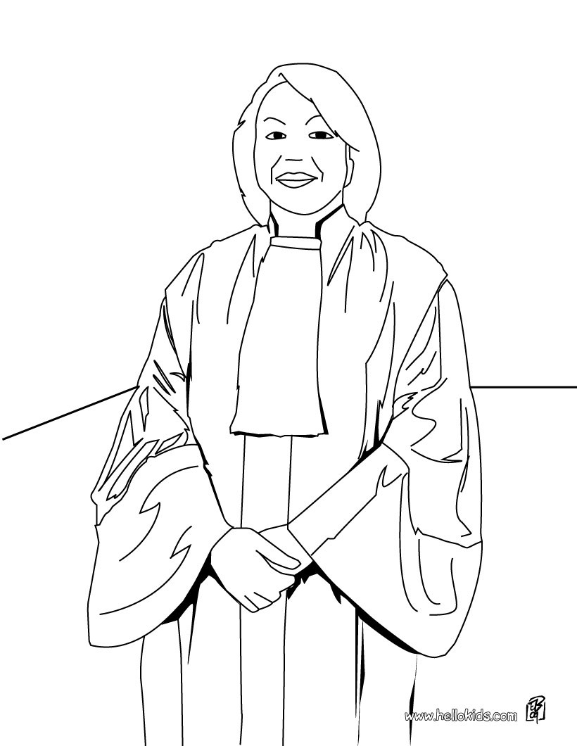 Judge Coloring Pages 820x1060 Judge Coloring Pages