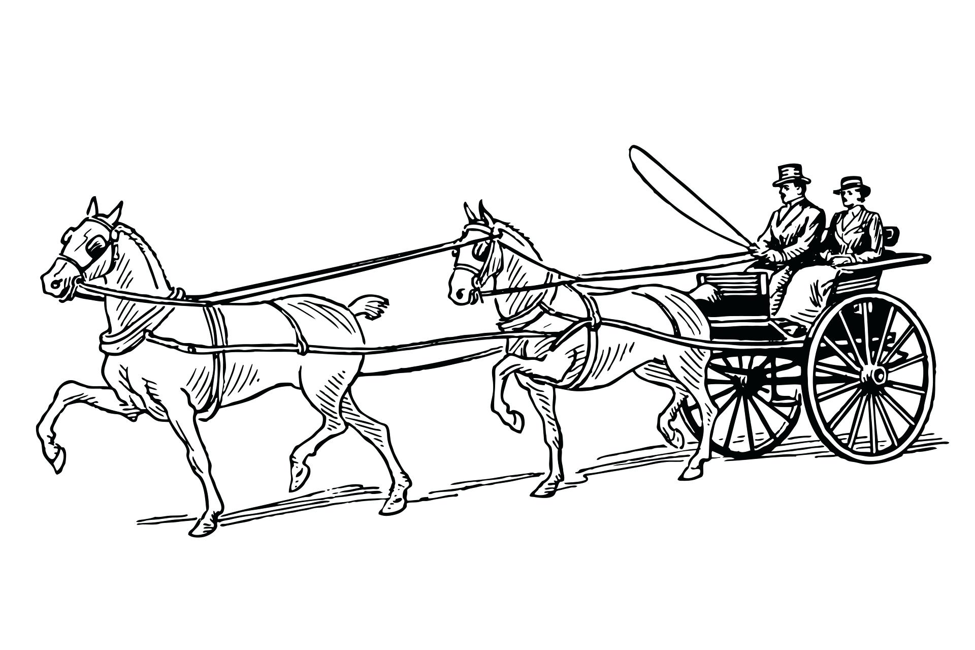 Covered Wagon Horse Coloring Page 1920x1279 Covered Wagon Horse Coloring Page