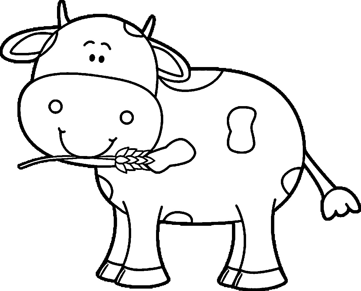 Coloring Page Of Mother Cow And Calf To Print Sheet Within 1203x968 Coloring Page Of Mother Cow And Calf To Print Sheet Within
