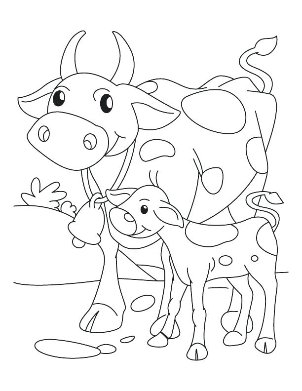 Golden Calf Coloring Page Golden Calf Coloring Page Cow Mother 612x792 Golden Calf Coloring Page Golden Calf Coloring Page Cow Mother