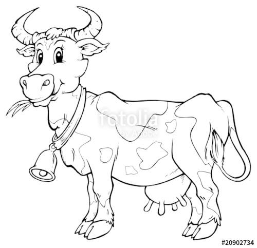Farm Animal Cow 500x483 Farm Animal Cow