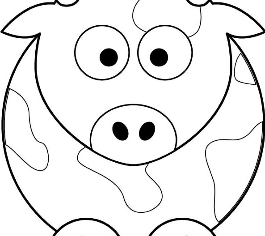Baby Elephant Coloring Page To Print Color Impressive Pages Cow 900x800 Baby Elephant Coloring Page To Print Color Impressive Pages Cow
