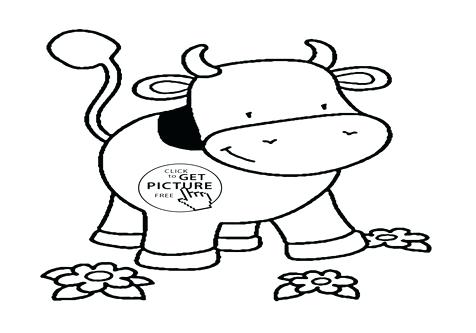 Cow Face Coloring Pages at GetColorings.com | Free printable colorings ...