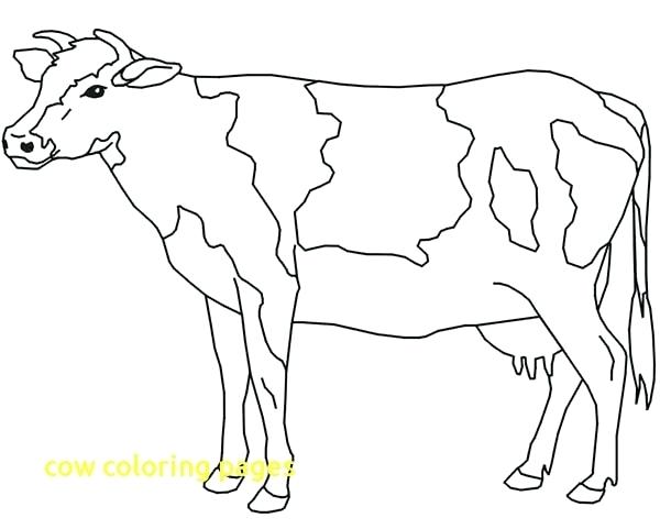 Cows Coloring Pages Cow Coloring Pages With Simply Simple Page 600x481 Cows Coloring Pages Cow Coloring Pages With Simply Simple Page