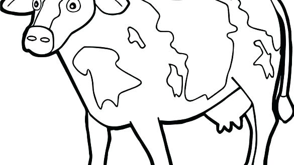 Cow Face Coloring Pages at GetColorings.com | Free printable colorings ...