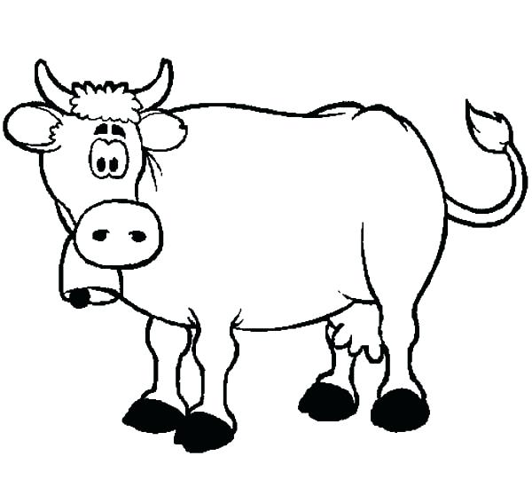 Cow Face Coloring Pages at GetColorings.com | Free printable colorings ...