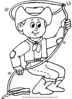 236x325 Cowboy And Cowgirl Coloring Pages Cowboy Coloring Pages